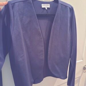 Ripley Rader crop navy blazer SZ4